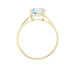 Bague Or Jaune Faraj Topaze - Bagues solitaires Femme | Histoire d’Or