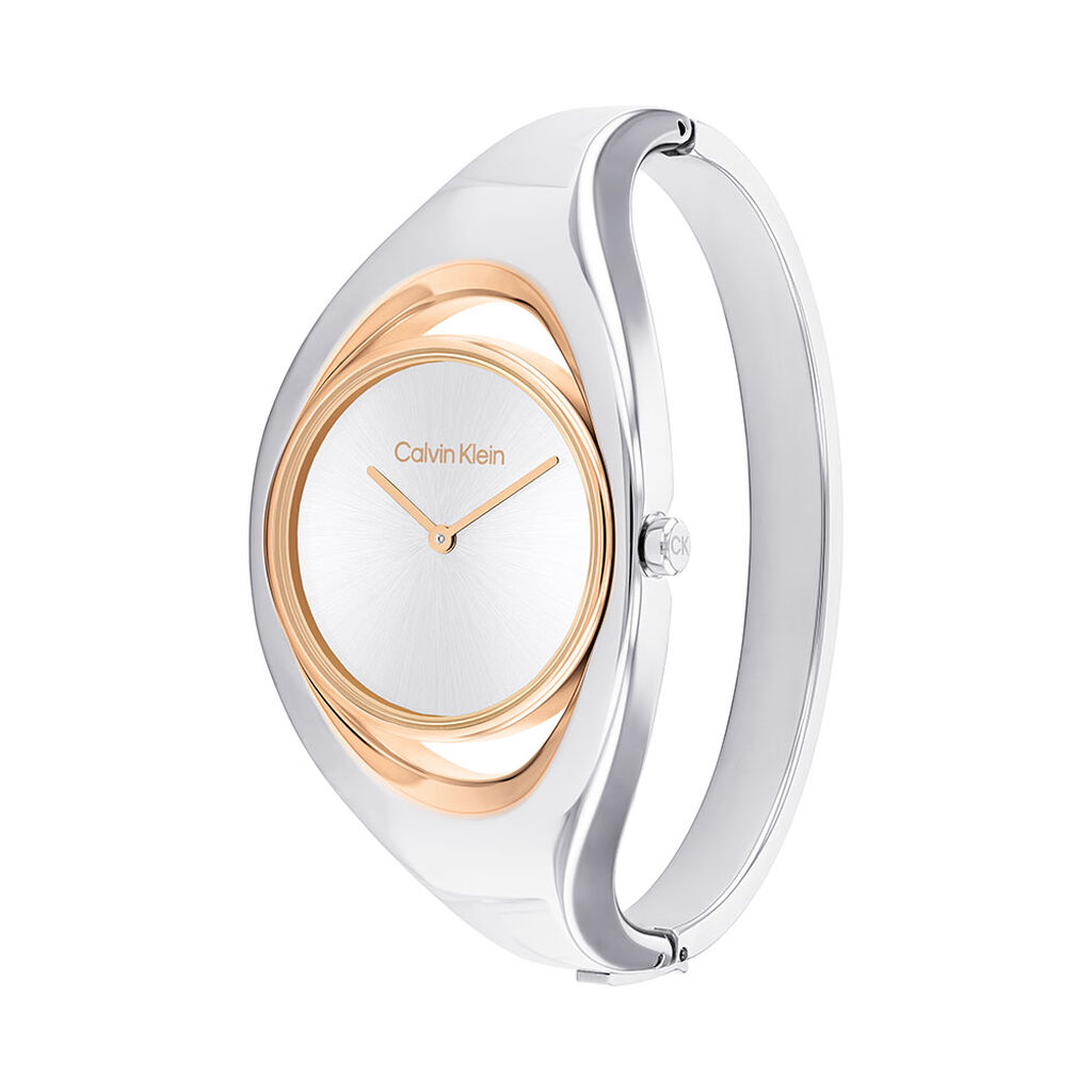 Montre Calvin Klein Elated Blanc - Montres Femme | Histoire d&rsquo;Or