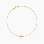 Bracelet Filep Or Jaune Nacre - Bracelets Communion Femme | Histoire d&rsquo;Or