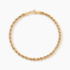 Bracelet Or Jaune Jerry - Bracelets chaîne Femme | Histoire d’Or