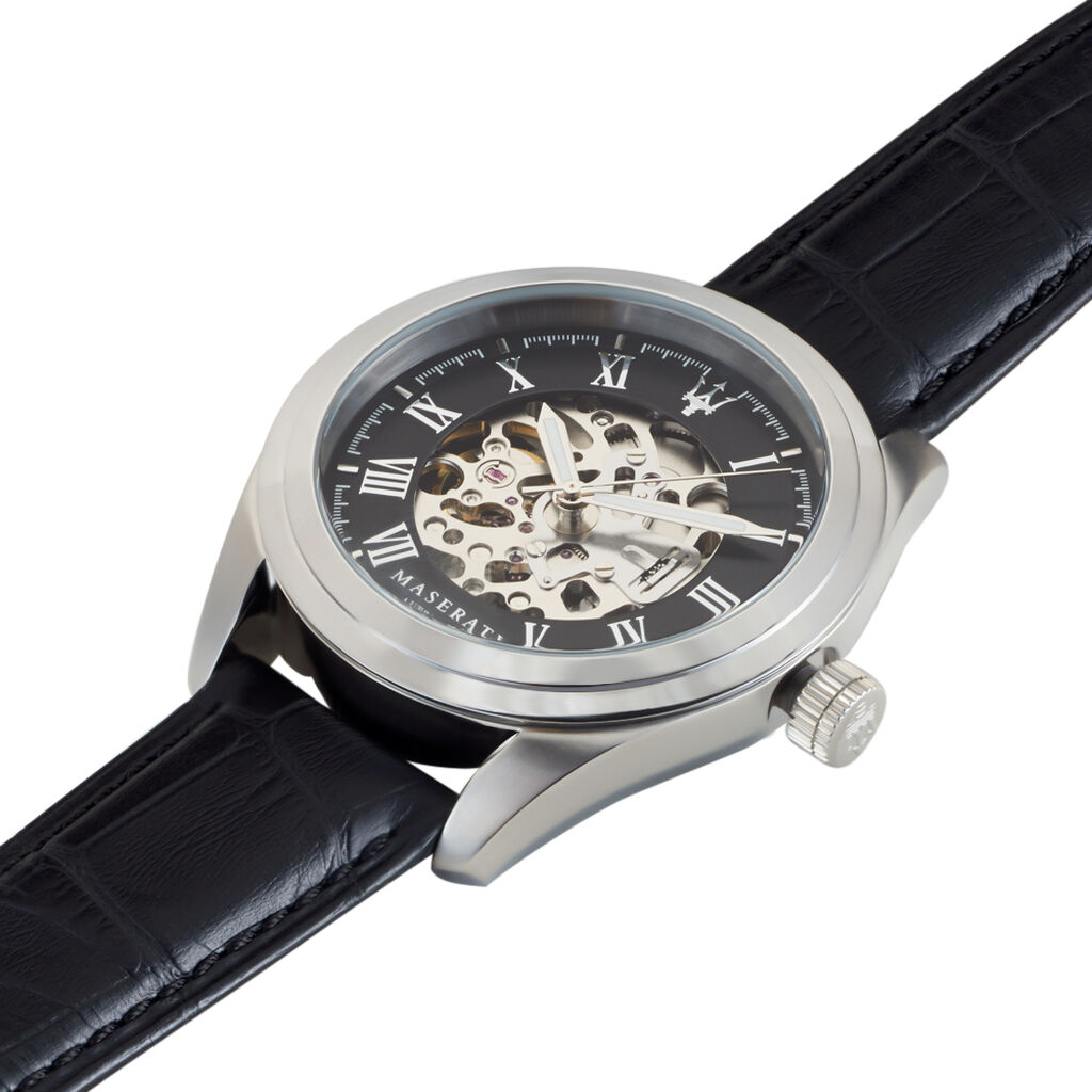 Montre Maserati Traguardo Noir - Montres Homme | Histoire d’Or