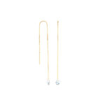 Boucles D'oreilles Pendantes Les Audacieuses Or Jaune Topaze - Boucles d'oreilles pendantes Femme | Histoire d&rsquo;Or