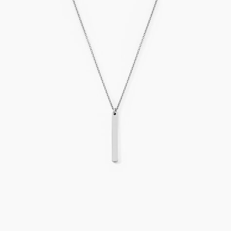 Collier Argent Blanc Fedor - Colliers fantaisie Homme | Histoire d&rsquo;Or