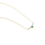 Collier Emeald Is The New Black Or Jaune Emeraude Diamant - Colliers Femme | Histoire d&rsquo;Or