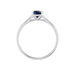 Bague Crista Or Blanc Saphir Et Diamant - Bagues solitaires Femme | Histoire d’Or