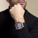 Montre Montignac Tonneau Automatique Bleu - Montres Homme | Histoire d’Or