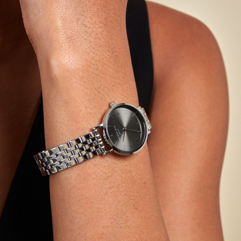 Montre Rosefield Small Edit Noir - Montres Femme | Histoire d’Or