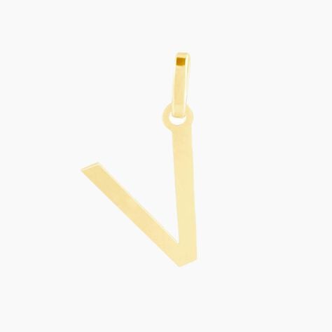 Pendentif Ionia Lettre Or Jaune - Pendentifs Famille | Histoire d’Or
