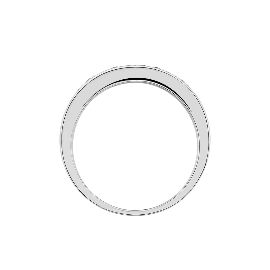 Bague Cecelia Argent Blanc Oxyde De Zirconium - Bagues avec pierre Femme | Histoire d’Or