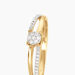 Bague Josane Or Jaune Diamant - Bagues avec pierre Femme | Histoire d’Or