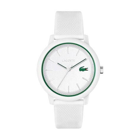 Montre Lacoste 12.12 Blanc - Montres Homme | Histoire d&rsquo;Or