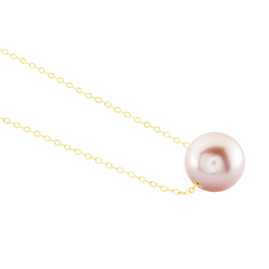 Collier 1 Perle Or Jaune Perle De Culture - Colliers Femme | Histoire d’Or