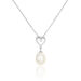 Collier Miley Argent Blanc Perle De Culture - Colliers fantaisie Femme | Histoire d’Or