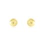 Boucles D'oreilles Puces Or Jaune Fidelia