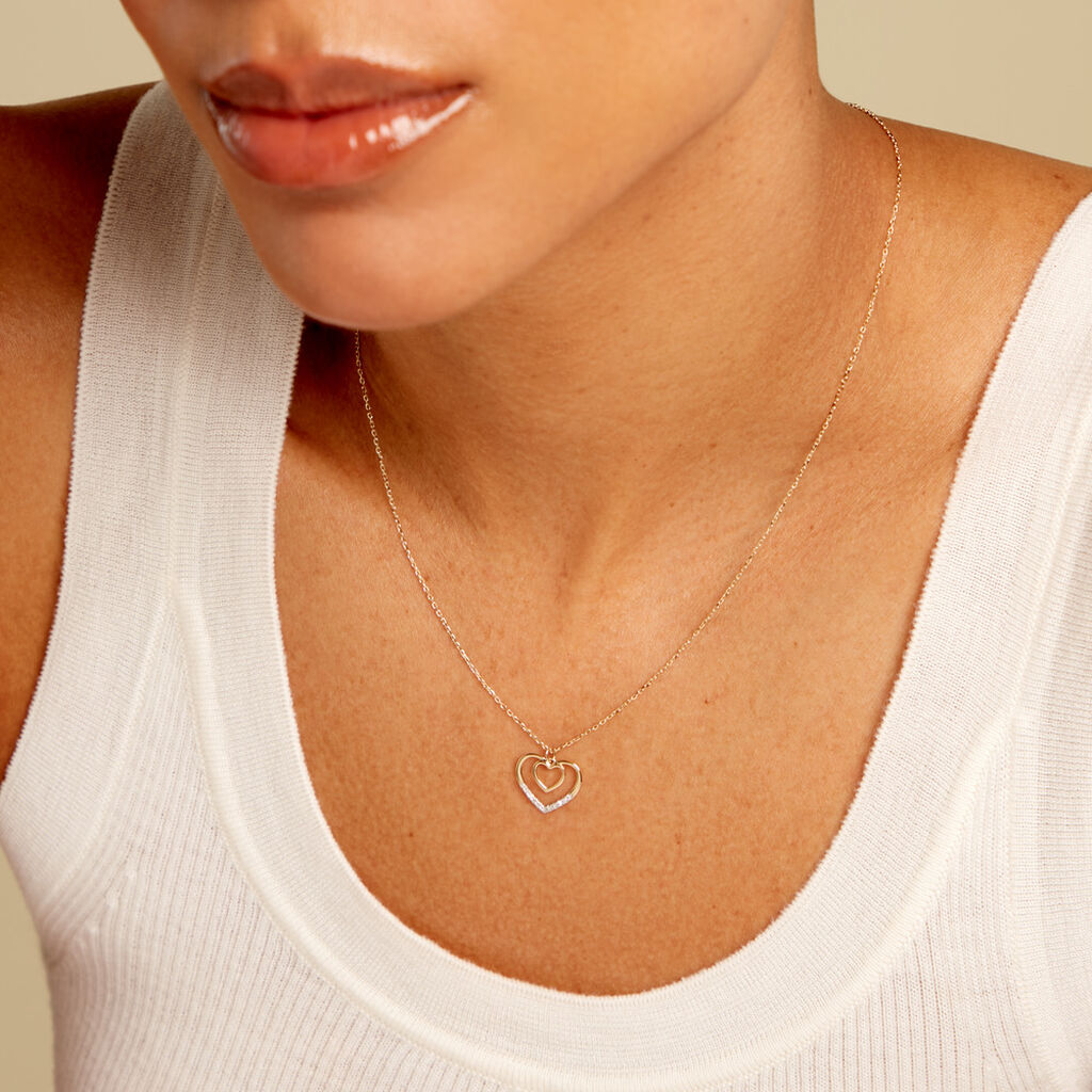 Collier Odine Or Jaune Diamant - Colliers Femme | Histoire d&rsquo;Or