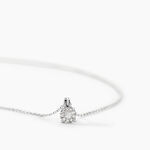 Collier Artemis Or Blanc Diamant - Colliers Femme | Histoire d&rsquo;Or