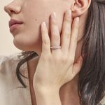 Alliance Hera Or Blanc Diamant - Alliances Femme | Histoire d&rsquo;Or