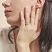Alliance Hera Or Blanc Diamant - Alliances Femme | Histoire d’Or