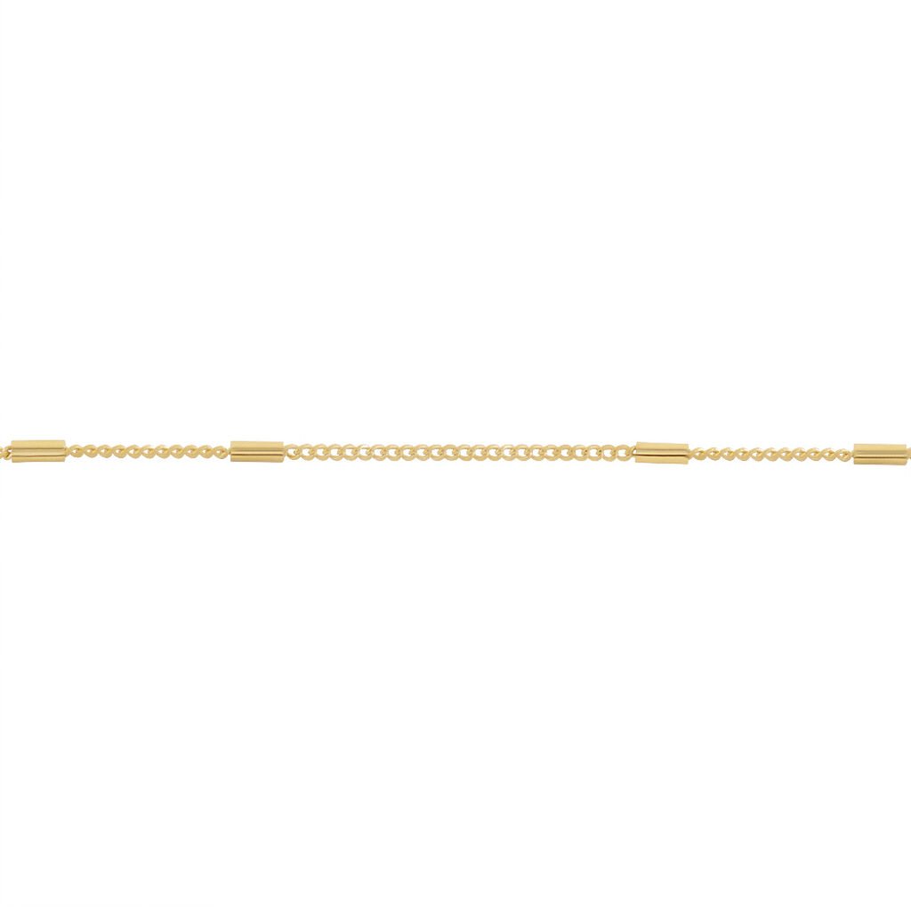 Bracelet Frans Plaqu&eacute; Or - Bracelets cha&icirc;ne Femme | Histoire d&rsquo;Or