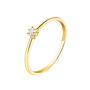 Bague Solitaire Samantha Or Jaune Diamant