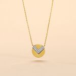 Collier Ruby Or Jaune Diamant - Colliers Femme | Histoire d&rsquo;Or