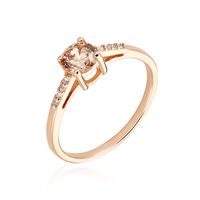 Bague Rio Argent Rose Oxyde De Zirconium