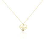 Collier Or Jaune Veridienne Oxyde De Zirconium - Colliers Femme | Histoire d&rsquo;Or