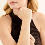 Bracelet Leila Argent Blanc Oxyde De Zirconium - Bracelets Pierre Femme | Histoire d&rsquo;Or