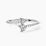 Bague Argent Blanc Caolan Oxydes De Zirconium - Bagues avec pierre Femme | Histoire d&rsquo;Or