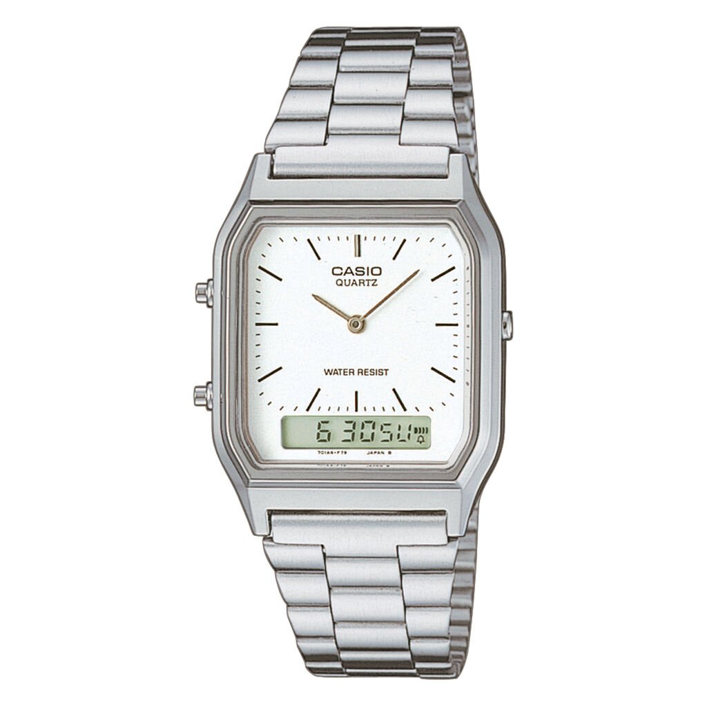 Montre Casio Collection Vintage Blanc - Montres Unisex | Histoire d&rsquo;Or