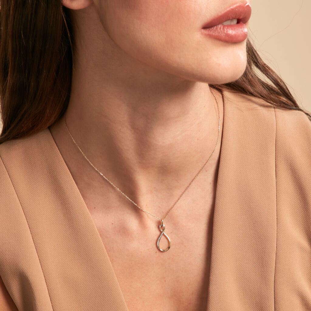 Collier Ilan Or Jaune Diamant - Colliers Femme | Histoire d’Or