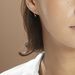 Créoles Kirsa Or Bicolore - Boucles d'oreilles créoles Femme | Histoire d’Or