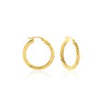 Cr&eacute;oles Clematis Or Jaune - Boucles d'oreilles cr&eacute;oles Femme | Histoire d&rsquo;Or