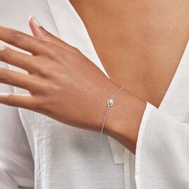 Bracelet Argent Temusio Oxydes De Zirconium - Bracelets fantaisie Femme | Histoire d’Or