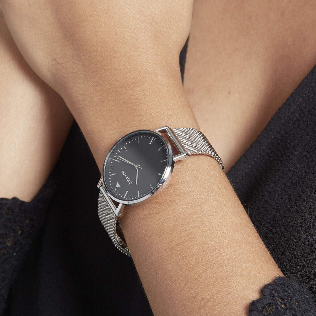 Montre Codhor Cindy Noir - Montres Femme | Histoire d’Or