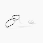 Boucles D'Oreilles Pendantes Paros Argent Blanc - Boucles d'oreilles fantaisie Femme | Histoire d&rsquo;Or