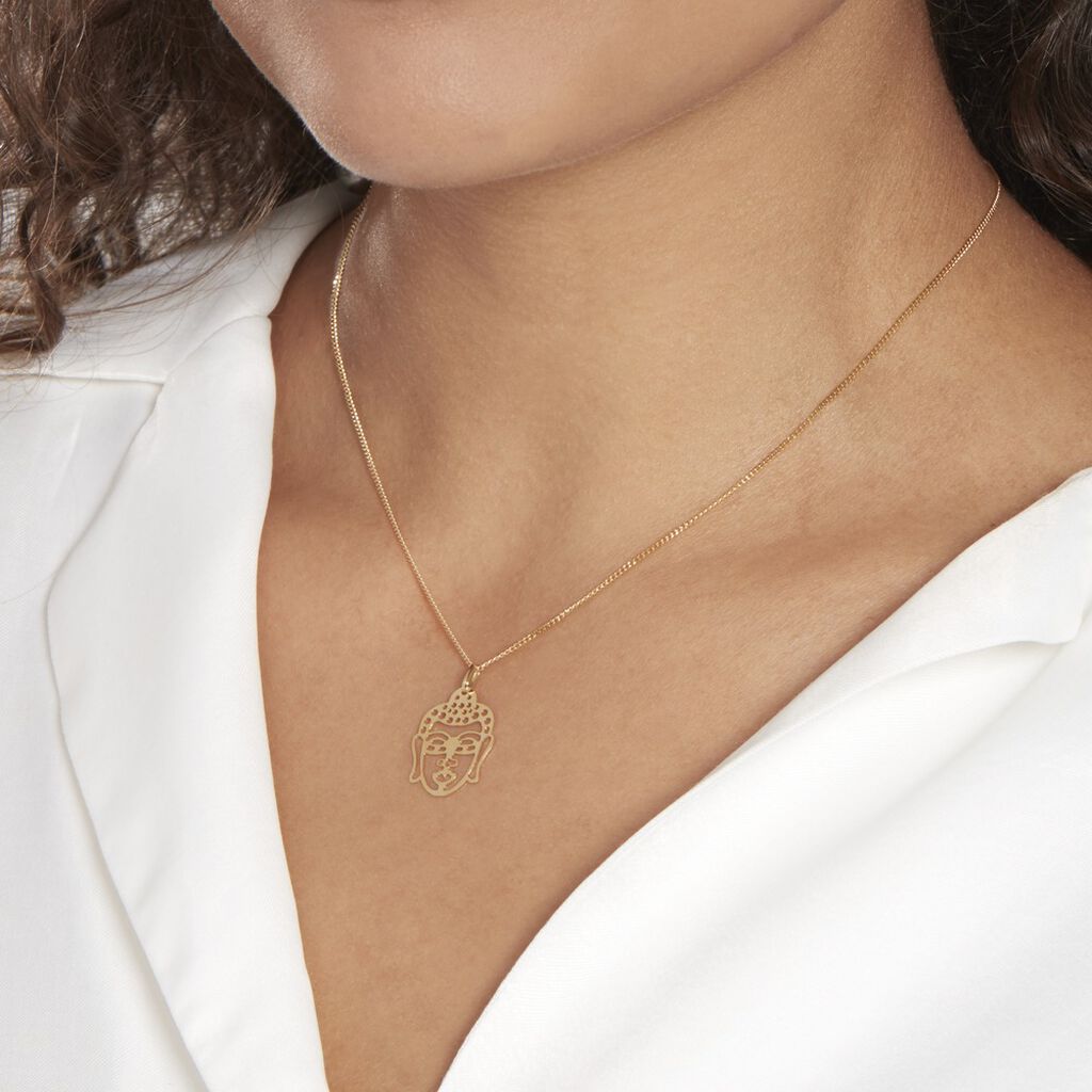 Pendentif Fazzia Bouddha Or Jaune - Pendentifs Femme | Histoire d’Or
