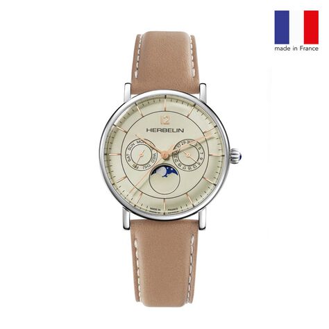 Montre Michel Herbelin Inspiration Crème - Montres Homme | Histoire d’Or