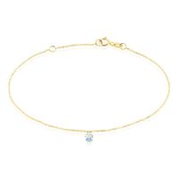 Bracelet Les Audacieuses Or Jaune Topaze