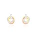Boucles D'oreilles Puces Or Tricolore Vanadissa Diamants - Clous d'oreilles Femme | Histoire d’Or
