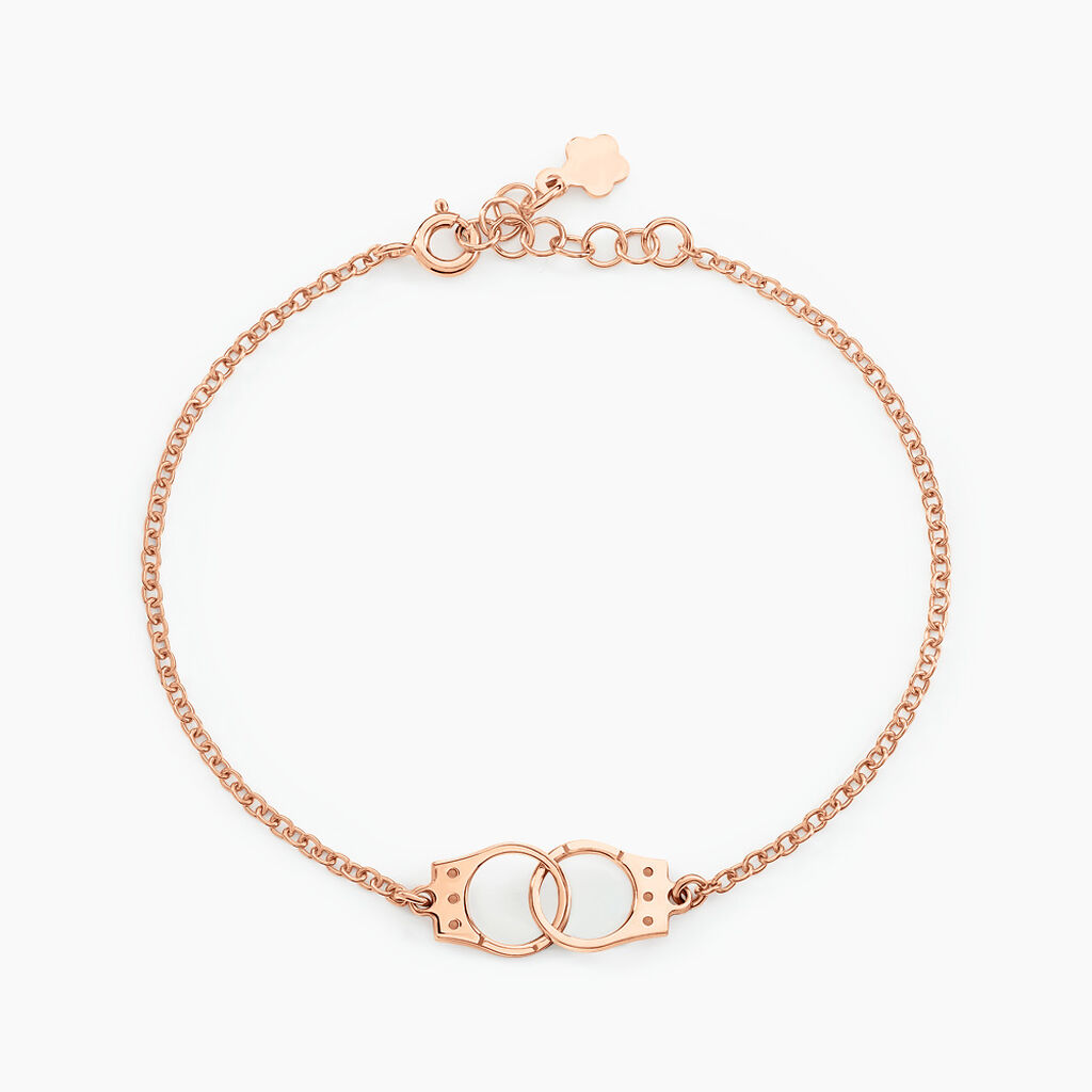 Bracelet Kim Argent Rose - Bracelets Femme | Histoire d’Or