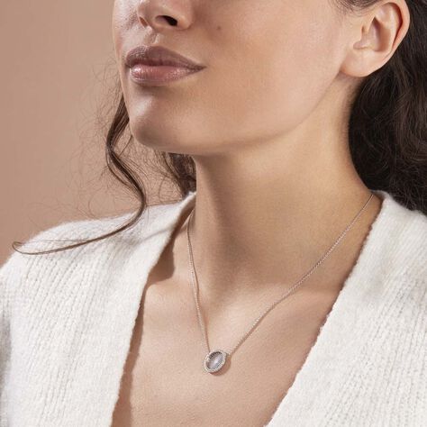 Collier Feliz Argent Blanc Oxyde De Zirconium - Colliers fantaisie Femme | Histoire d’Or