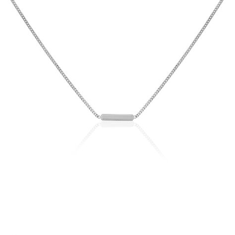 Collier Jordana Argent Blanc - Colliers fantaisie Femme | Histoire d&rsquo;Or