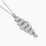 Collier Versailles Argent Blanc Oxyde De Zirconium - Colliers Femme | Histoire d&rsquo;Or