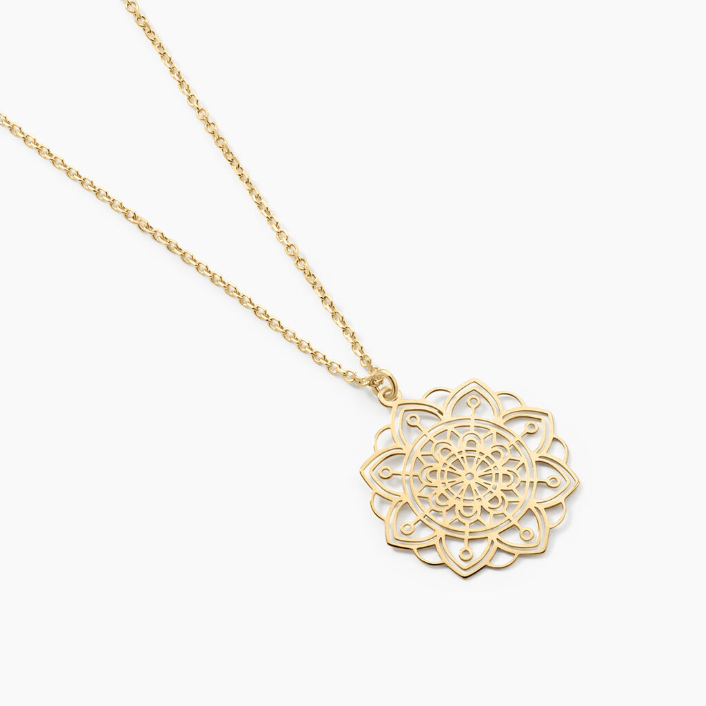 Collier Jovita Or Jaune - Bijoux sans pierre Femme | Histoire d&rsquo;Or