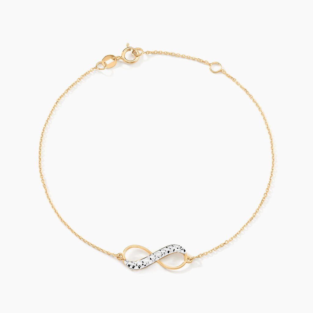 Bracelet Lyana Infini Diamante Or Jaune - Bracelets Femme | Histoire d&rsquo;Or
