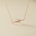 Collier Wendy Argent Rose Oxyde De Zirconium - Colliers fantaisie Femme | Histoire d’Or