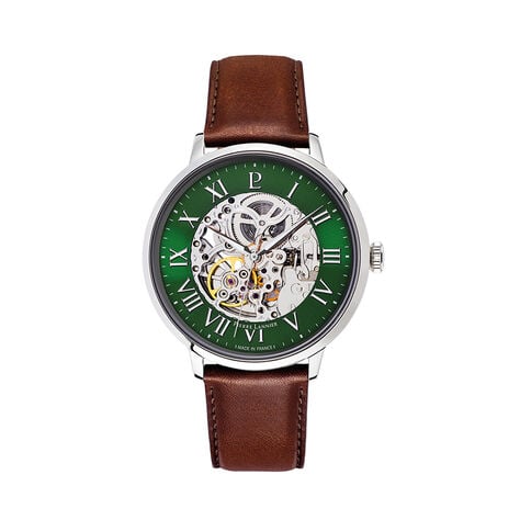 Montre Pierre Lannier Automatique 42 Vert - Montres Homme | Histoire d’Or