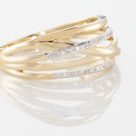 Bague Presilia Or Jaune Diamant - Bagues avec pierre Femme | Histoire d&rsquo;Or