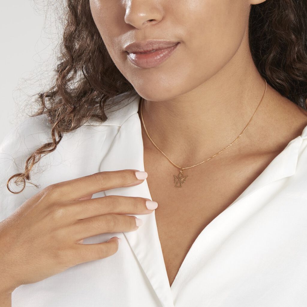 Pendentif Estrellita Ange Or Jaune - Pendentifs Femme | Histoire d’Or